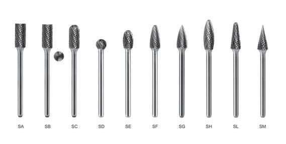 carbide burr geometry specifications